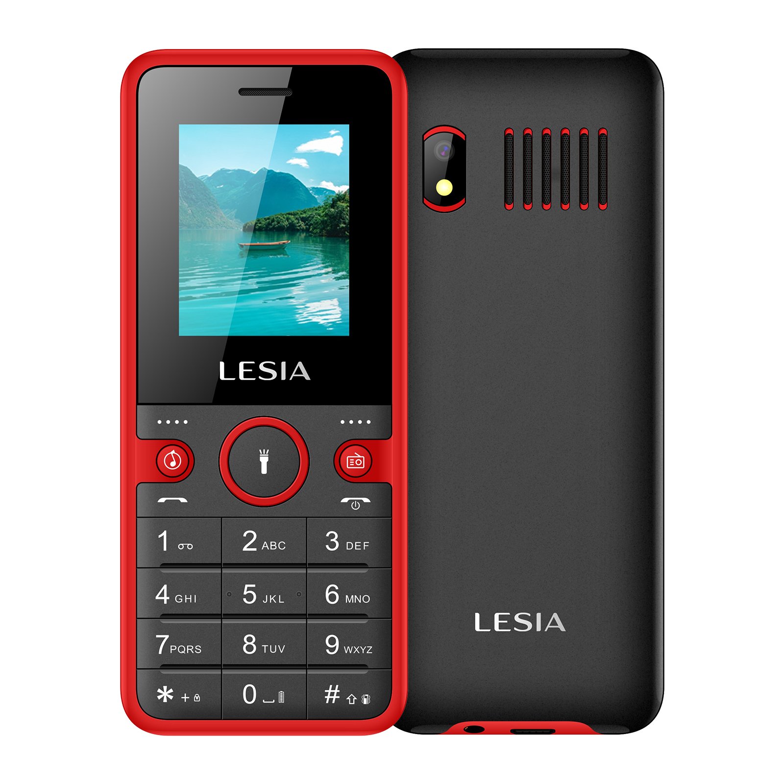 Fast Delivery LESIA 1.77 Inch Screen dual SIM Card Low Price Keypad Mobile Phone 2G GSM Feature Cell Phone