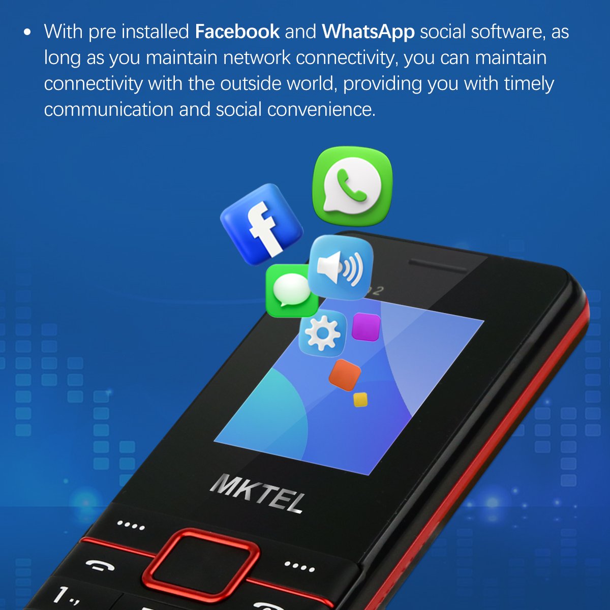 walkie talkie 1.77inch 2G GSM Dual Sim keypad Mobile Phone with MP3 MP4 Player For Tecno for itel for feature phone