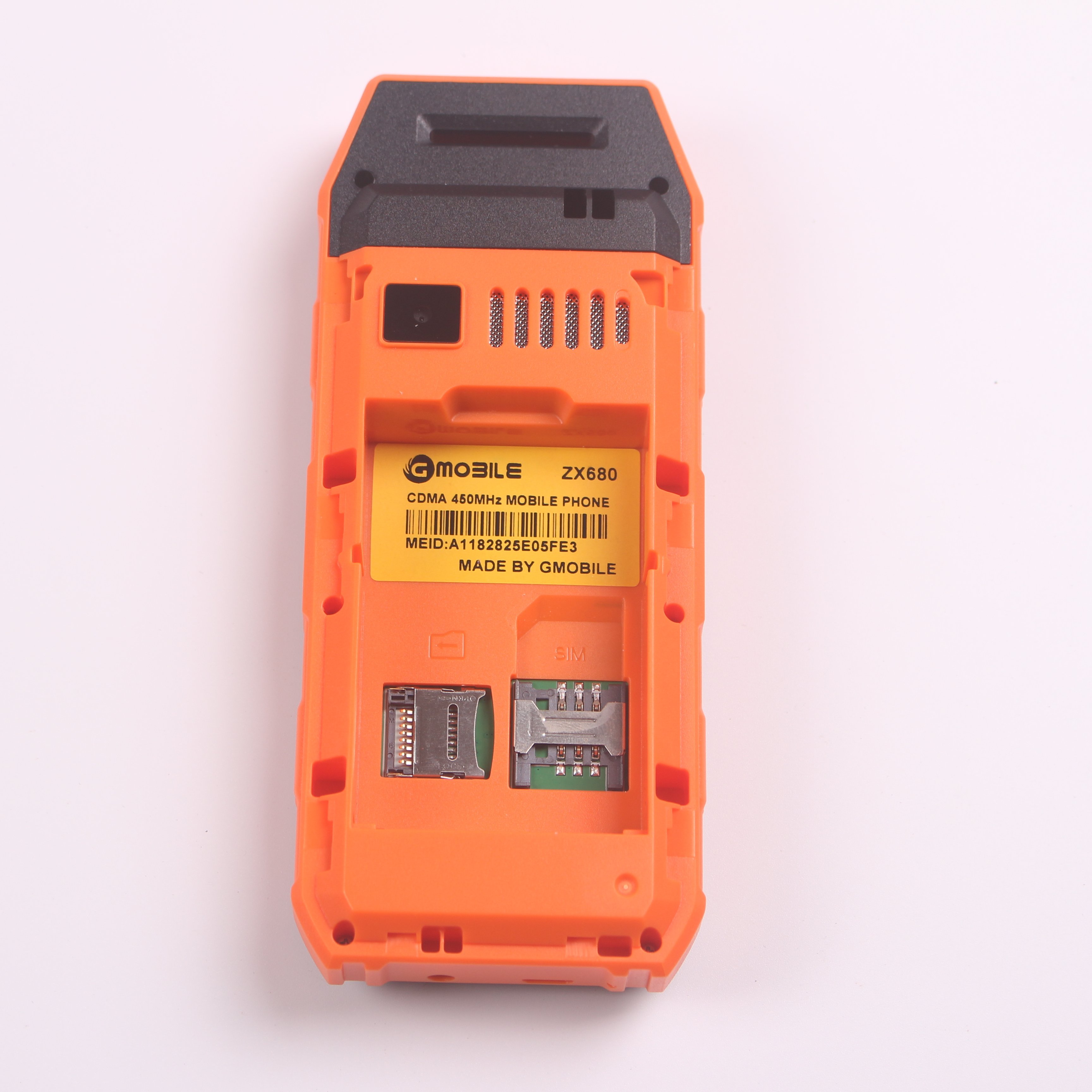 CDMA 450MHz Keypad Feature Phone ZX680 Anti Interference Qualcomm Feature Phone 3000mAh big battery