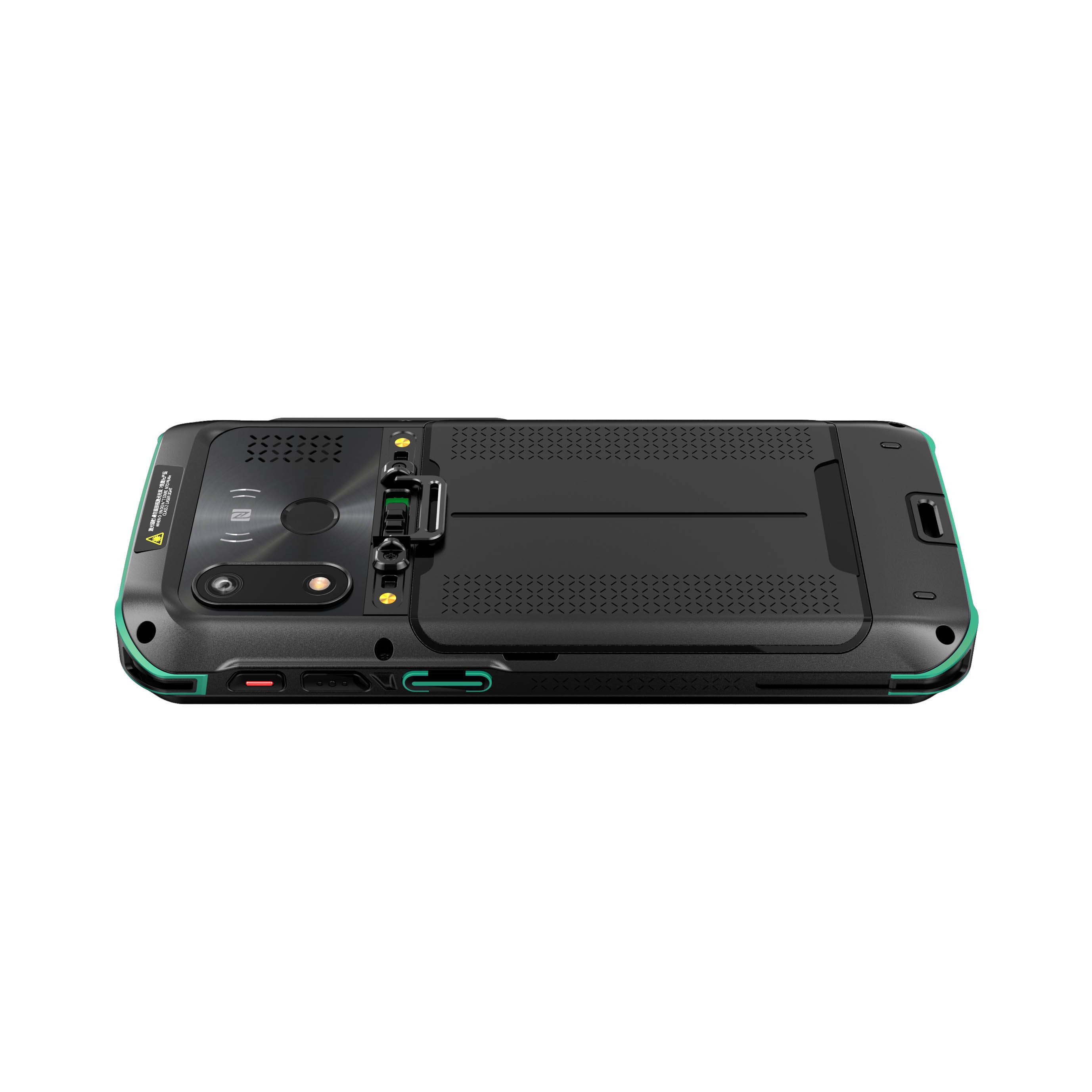 Android Handheld Mobile Phone PDA 4G BT Wifi 1d 2d Barcode Scanner With 5inch Display