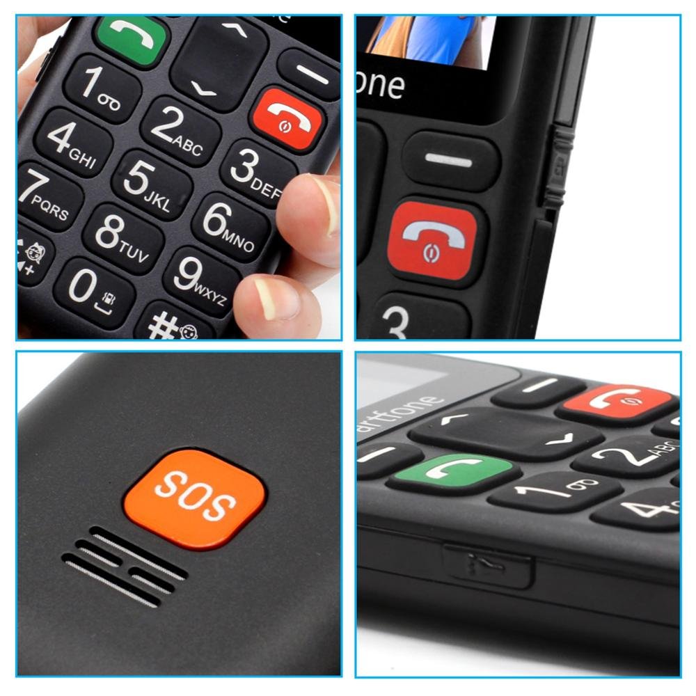 CS181 MTK 2G Senior Phone for elderly people Dual SIM card Featurepone big font big speaker long standby