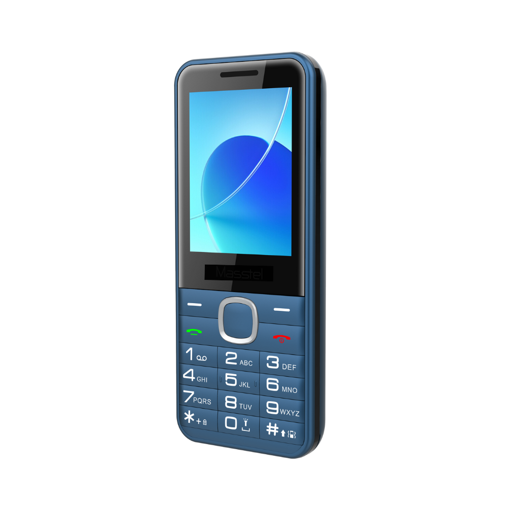 Customized Service Masstel izi 26 QVGA 2.4 inch Screen Dual SIM Card Keypad Low Price Mobile Feature Phone Vietnam Manufacturer
