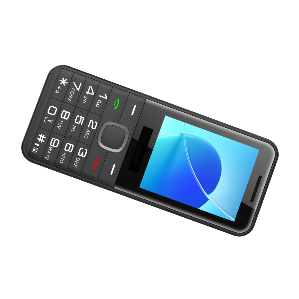 Customized Service Masstel izi 26 QVGA 2.4 inch Screen Dual SIM Card Keypad Low Price Mobile Feature Phone Vietnam Manufacturer
