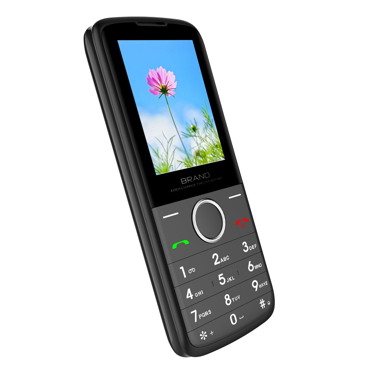Kosher phone 2.4 inch dual sim slim design 4G Feature Phone
