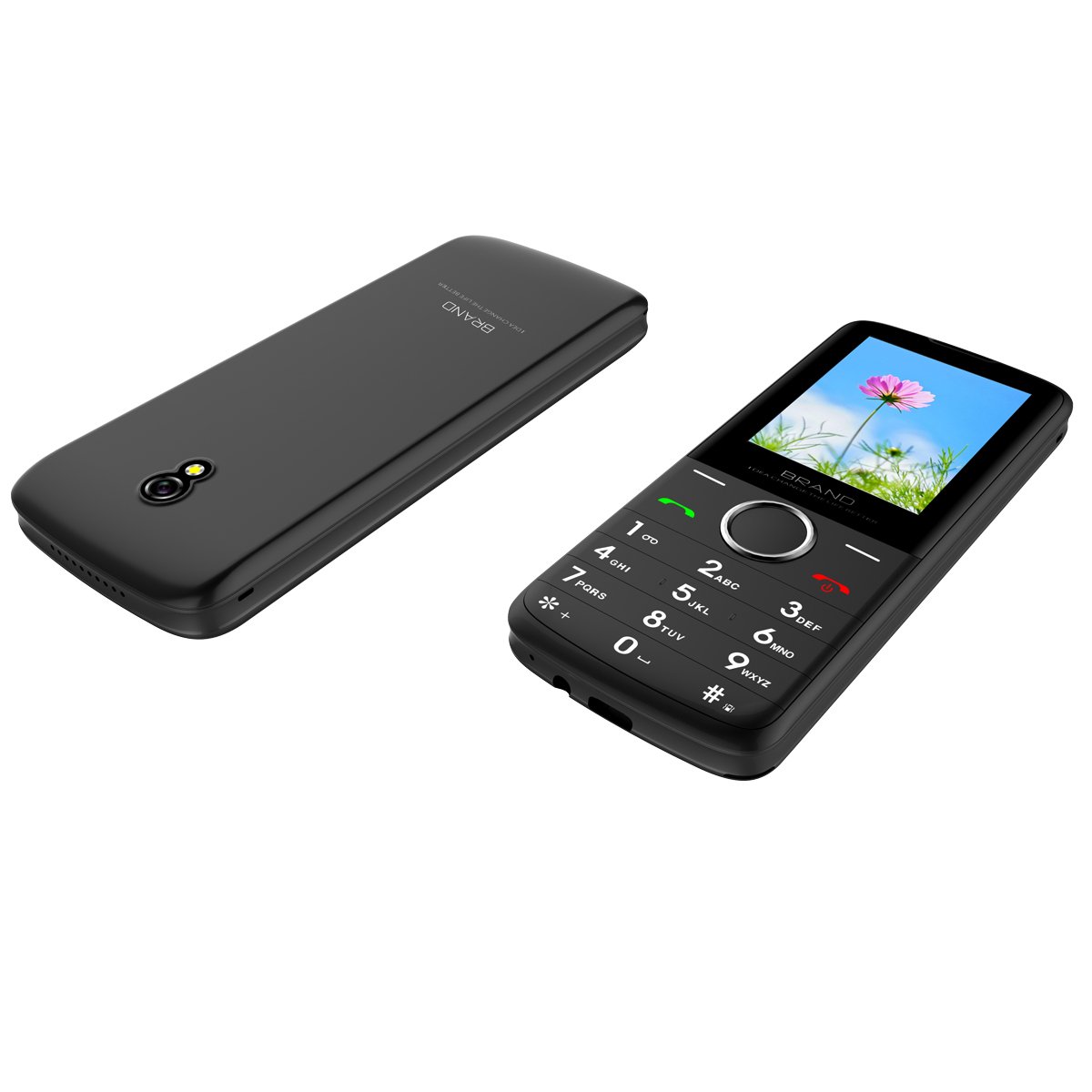 Kosher phone 2.4 inch dual sim slim design 4G Feature Phone