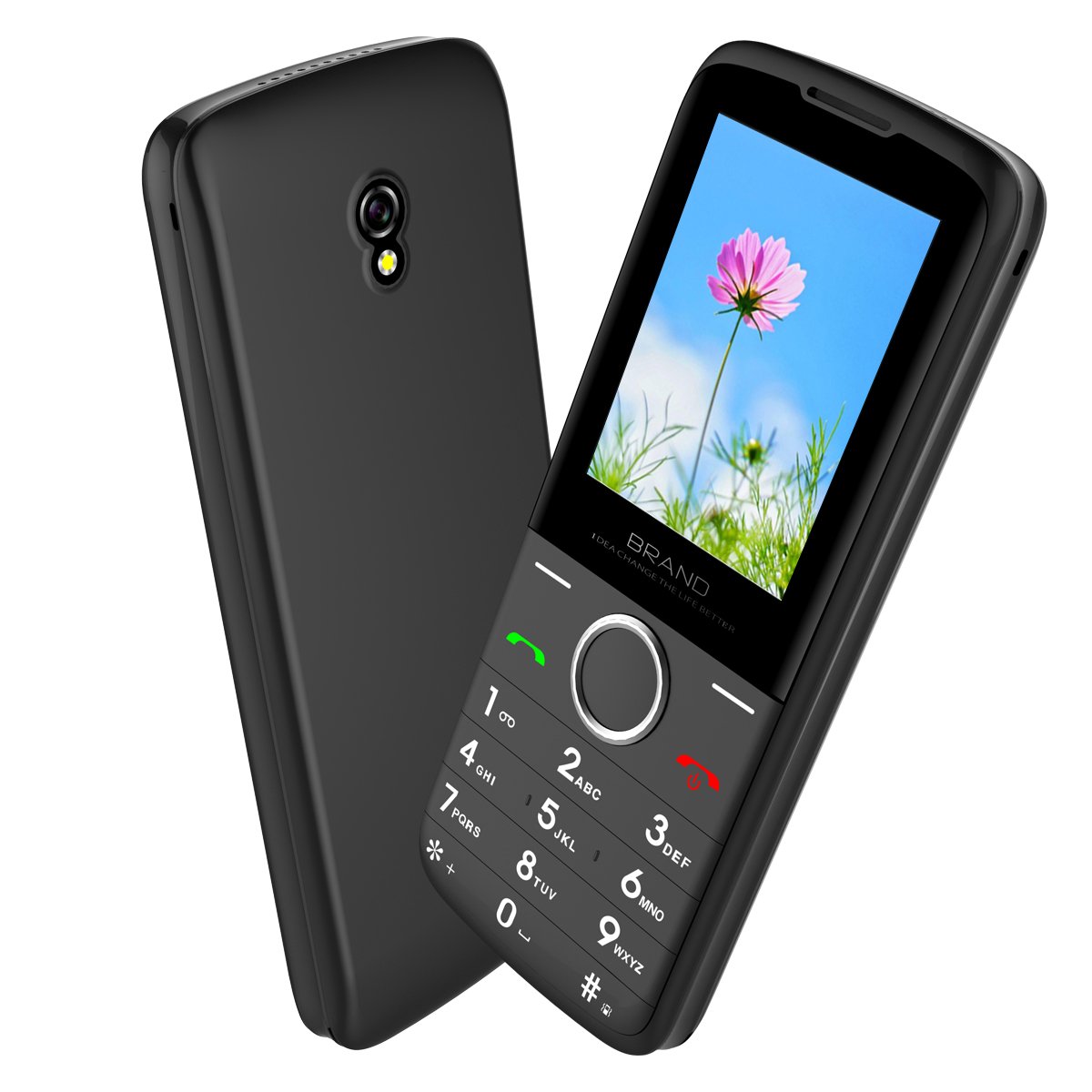 Kosher phone 2.4 inch dual sim slim design 4G Feature Phone