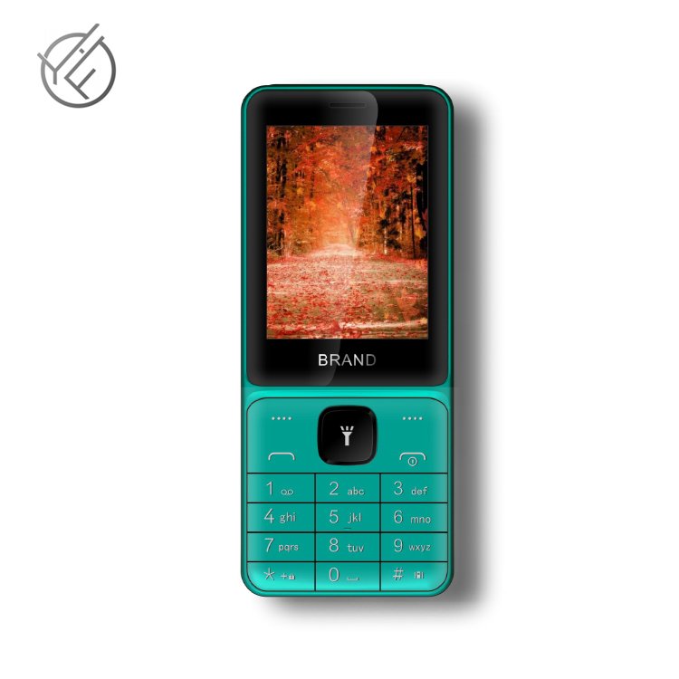 2.4 / 2.8 Inch Four SIM Quad SimLarge Battery Keypad Mobile Phone Feature Phone With Custom Logo
