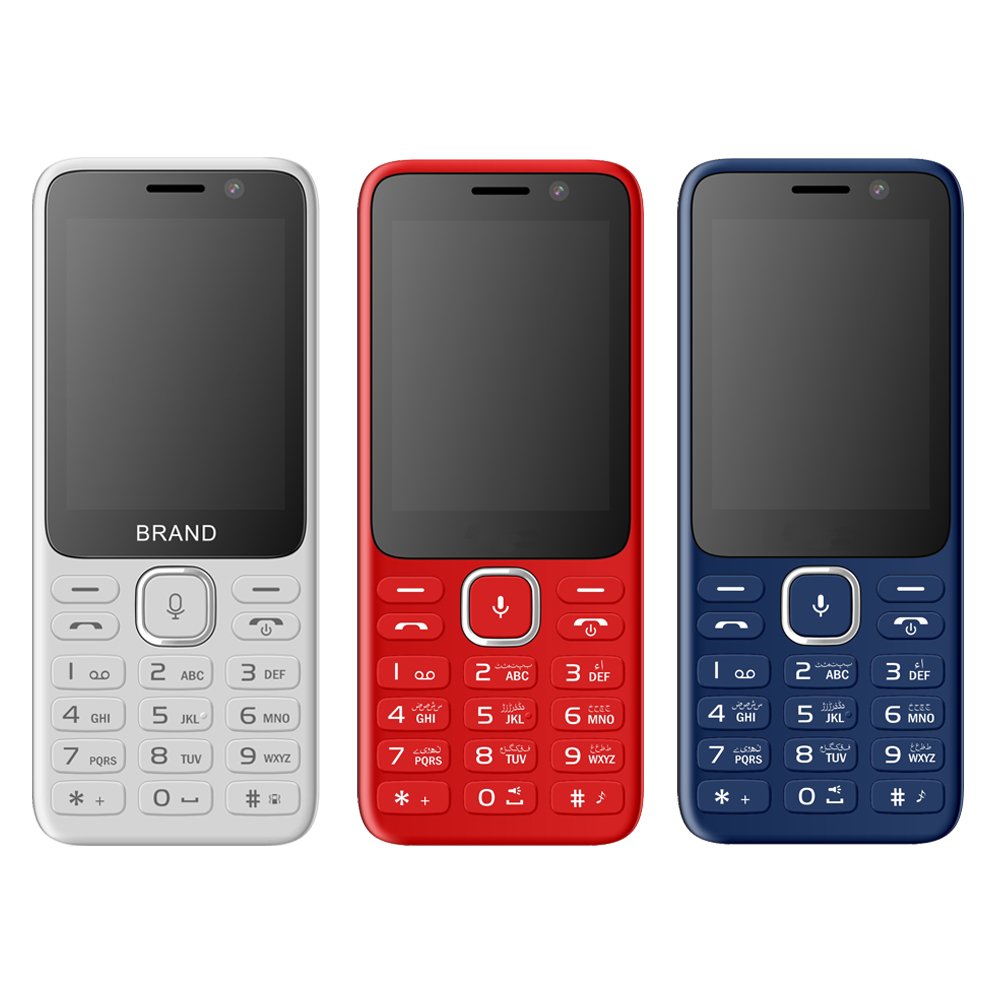 Direct Manufacturer Mobilephone Cheap Telephone 2.8 Inch keypad Dual SIM 2000mAh Feature Mobile Phone 2G/3G/4G Volte Keypad Cell