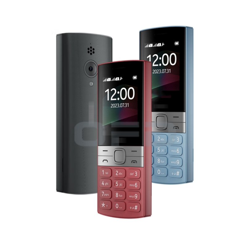 150 2023 GSM Feature Phone Non-intelligent Dual SIM Card Bar Keypad Student Seniors Keypad Mobile Phone