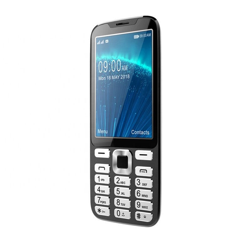 Yingtai bar design GSM quad band 3.5 inch screen feature phones with electroplate keypad