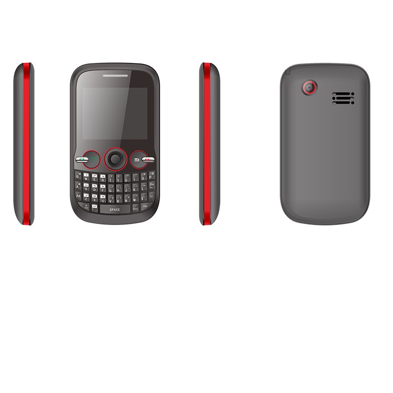 2022 New 3G 4G T107 Phone 1.7 Inch Supply Oem Custom 3G 4G Smart With Full Keypad Qwerty Keyboard Phone