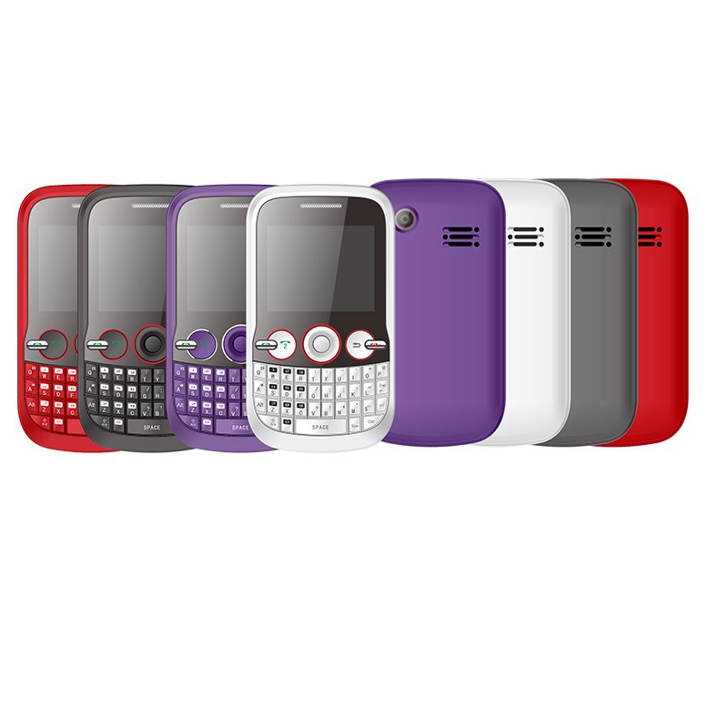 2022 New 3G 4G T107 Phone 1.7 Inch Supply Oem Custom 3G 4G Smart With Full Keypad Qwerty Keyboard Phone