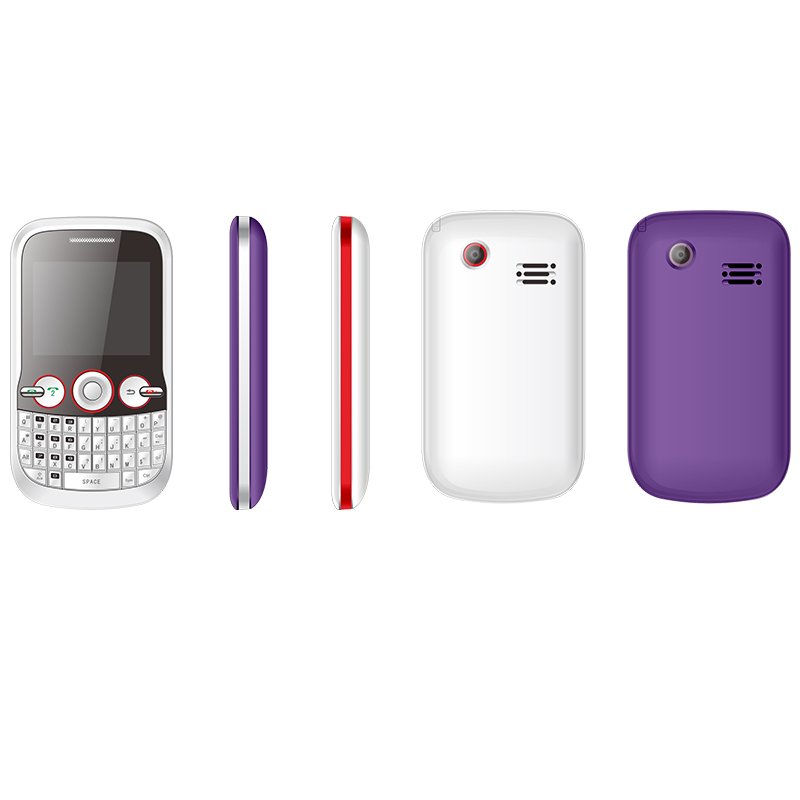 2022 New 3G 4G T107 Phone 1.7 Inch Supply Oem Custom 3G 4G Smart With Full Keypad Qwerty Keyboard Phone