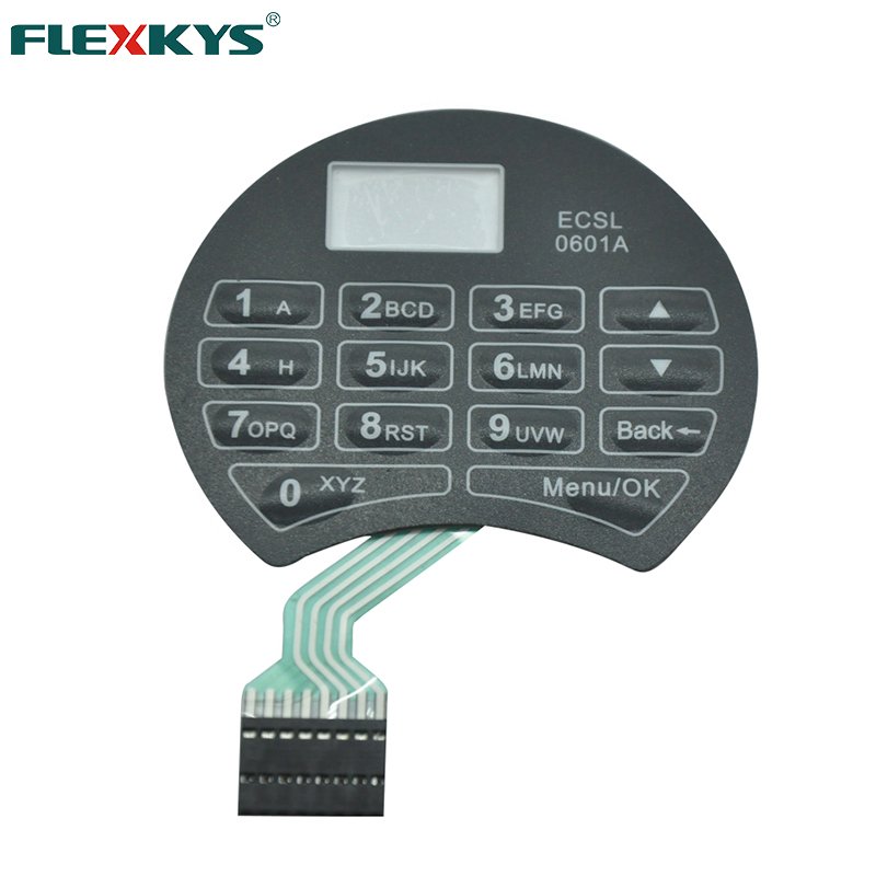 Custom 3*4 Buttons Digital Door Lock Membrane keypad Switch Keyboard