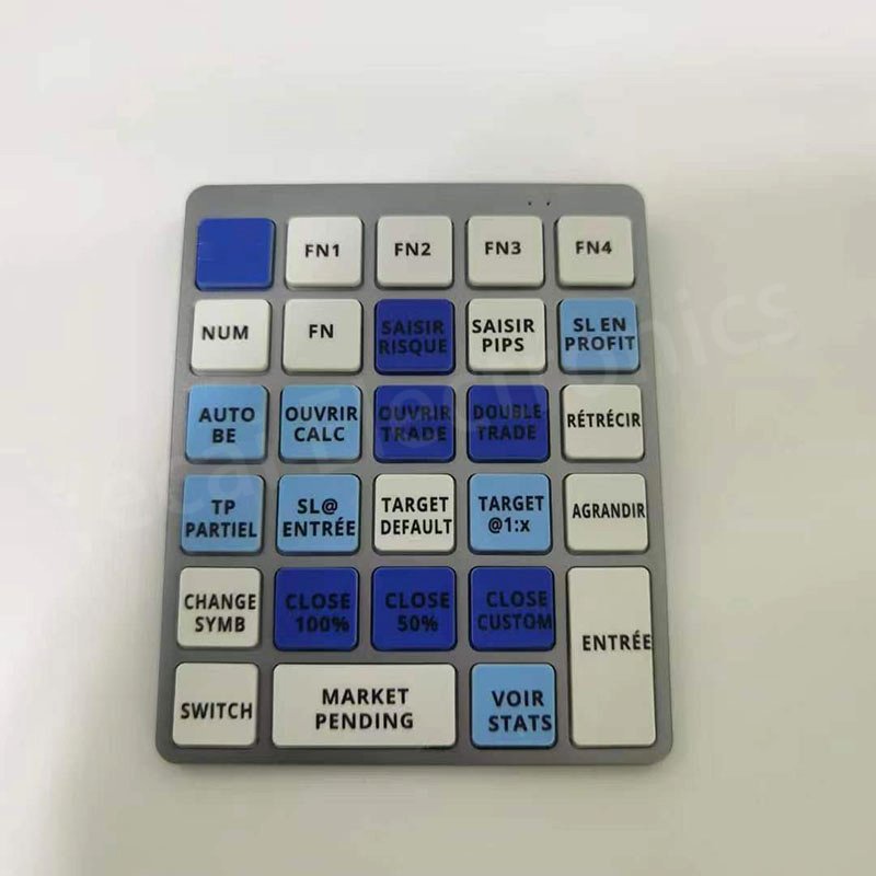 metal numeric keyboard suppliers custom programmable numpad trading keyboard for forex