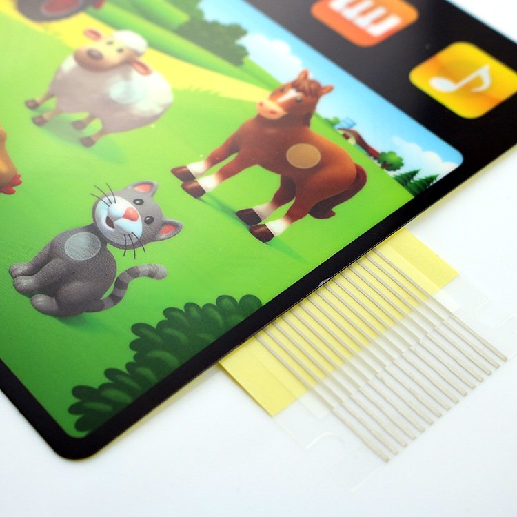 Colorful Membrane Switch Keypad Educational Toys Kids