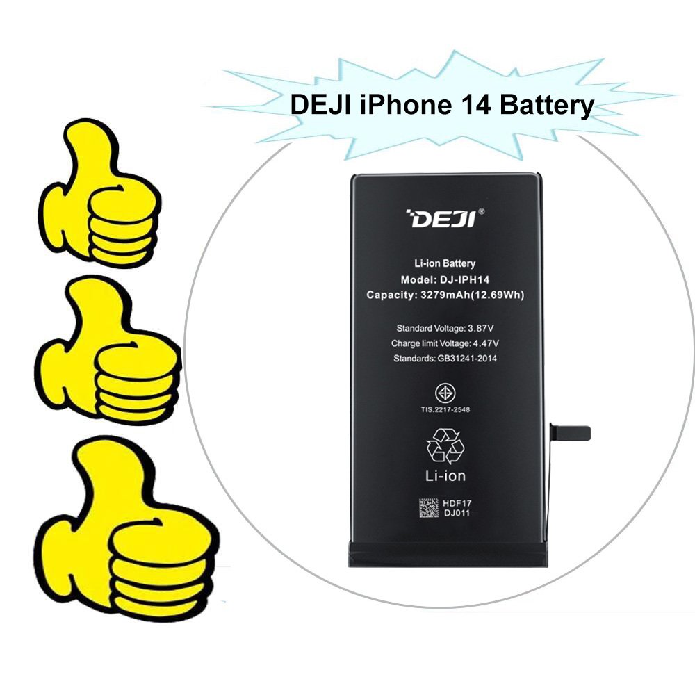 DEJI Dual IC strong protection 3279mAh A2649 Standard battery for iphone 14