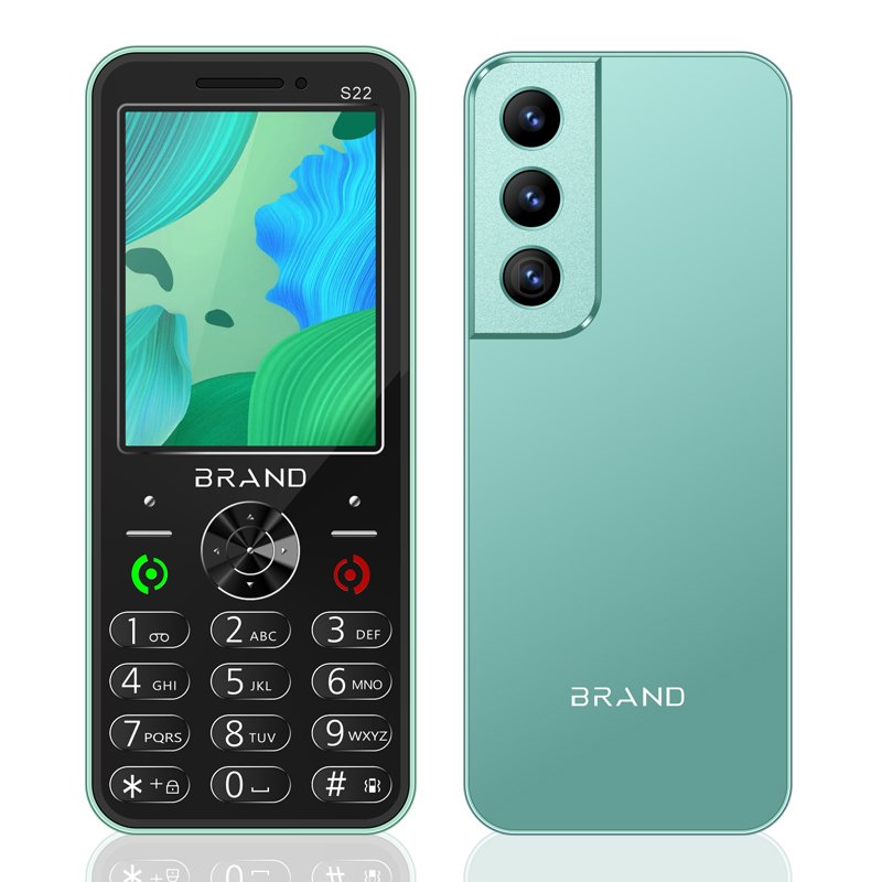 The Cheapest Mobile Phone Hot-Selling Best 2.8 inch Keypad Phone 3 SIM Card Mobile Phone Big Battery Fashion GSM Keypad