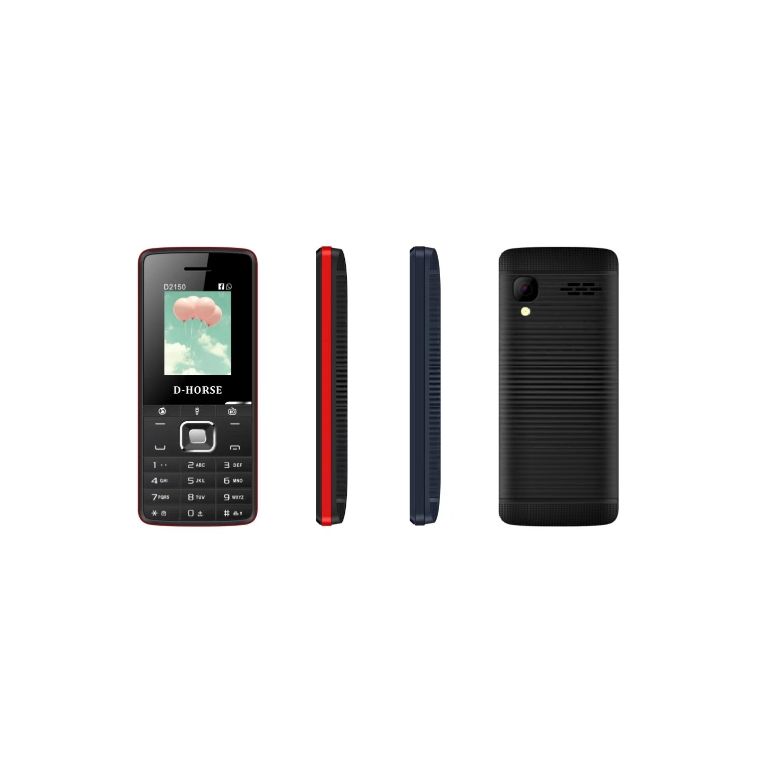 U-FM 2150 1.8" Display Affordable Made In China Feature Keypad Small New Mobile Phones