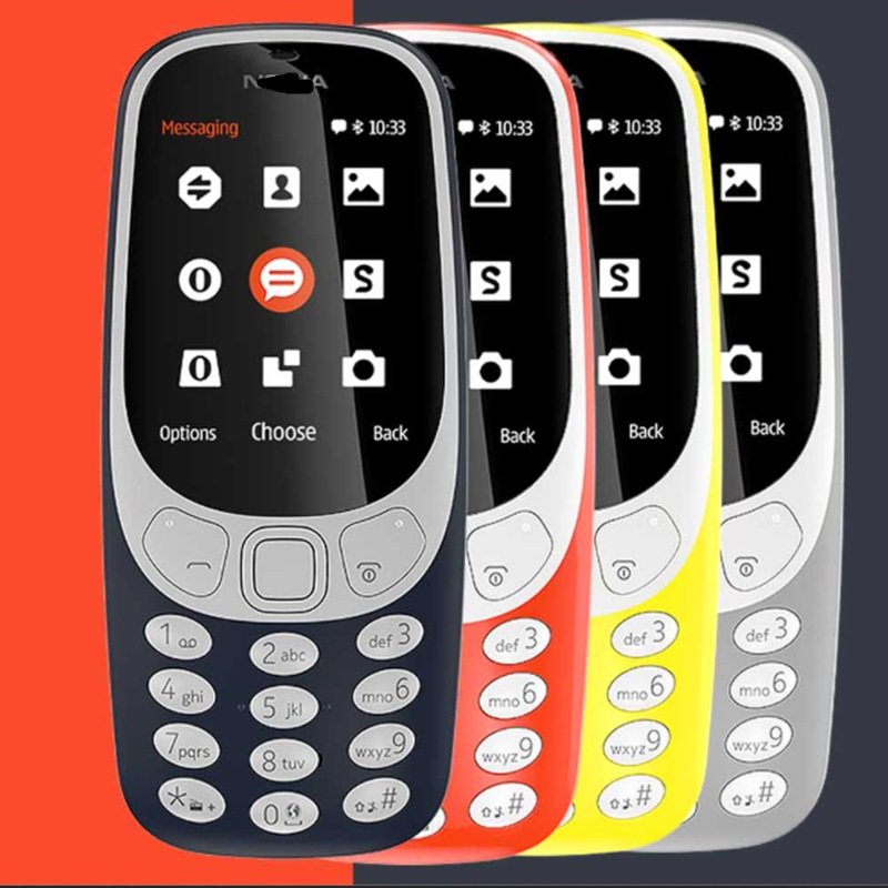 Mobile phone 3310 2.4 non intelligent straight board elderly dual card function GSM TF card multi language customization
