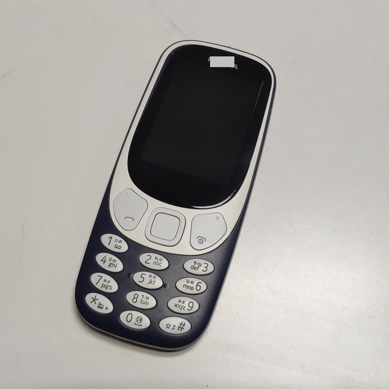 Mobile phone 3310 2.4 non intelligent straight board elderly dual card function GSM TF card multi language customization