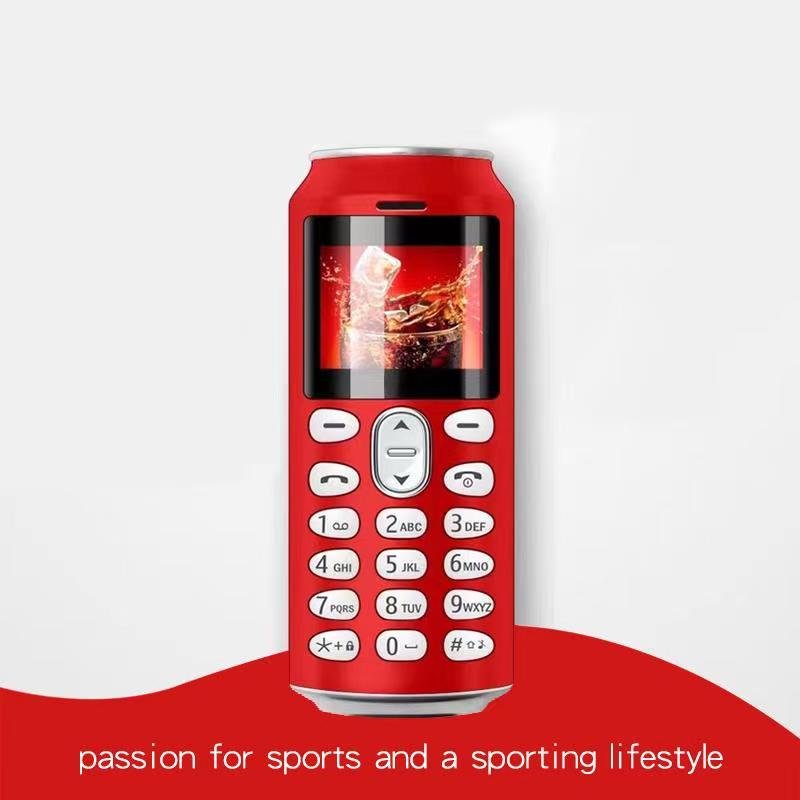 BM666 Mini Mobile Feature Phone Can Shape Card Phone With Camera Multiple Language Easy Use for Elderly Kids