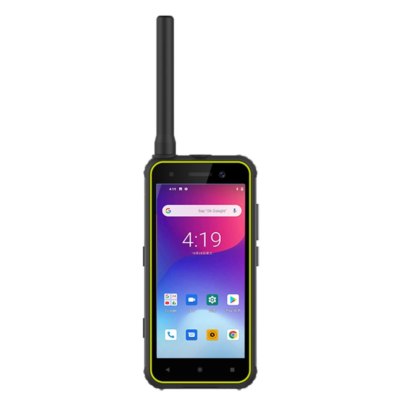 Phonemax R4pro Android Keypad Mobile Phone 4G Rugd Handheld External DMR Walkie Talkie 3KM Ran FM Modulation Antenna Included