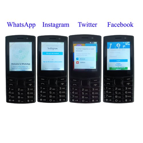 Odm Keypad 4g Mobile Phone Touch Screen Android Feature Smart Phones Flat oem 4g android button Phone Small Cellphone Maker