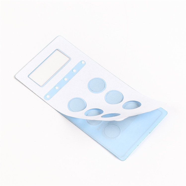 Factory Price Pvc Frosted Keypad Control Panel Custom Logo Control Button Membrane Keypad