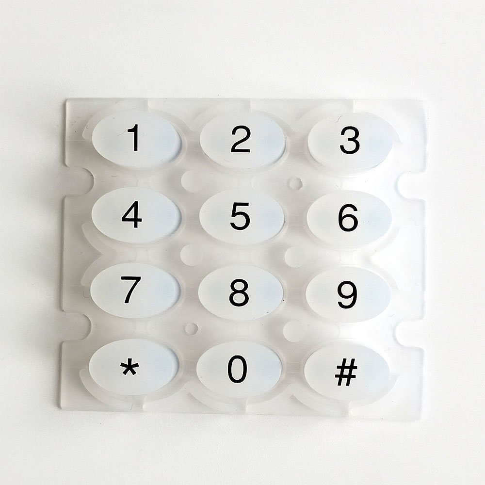 Cell phone silicone keypad phone keypad mobile phone soft silicone rubber button keypads