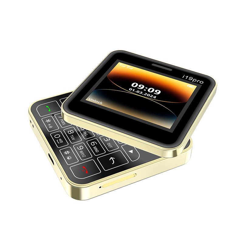 New Arrival i19 Pro 2.4inch 1400mAh inbuilt Battery Dual Sim GSM Old Fashion Classic Design Slide Mobile Phone
