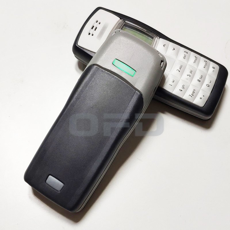 1100 2G GSM Feature Phone Non-intelligent Straight-bar Keypad Mobile Phone for Seniors and Students