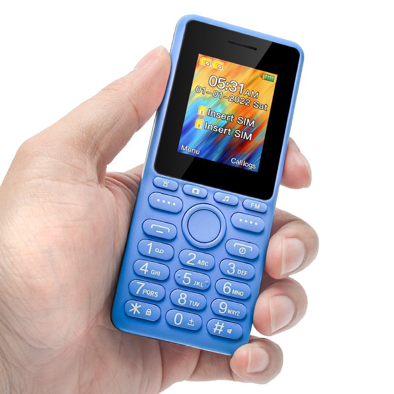 1.77 Inch Screen Dual SIM Card Dual Standby Various Colors Available Feature Keypad 4G Mobile Phone