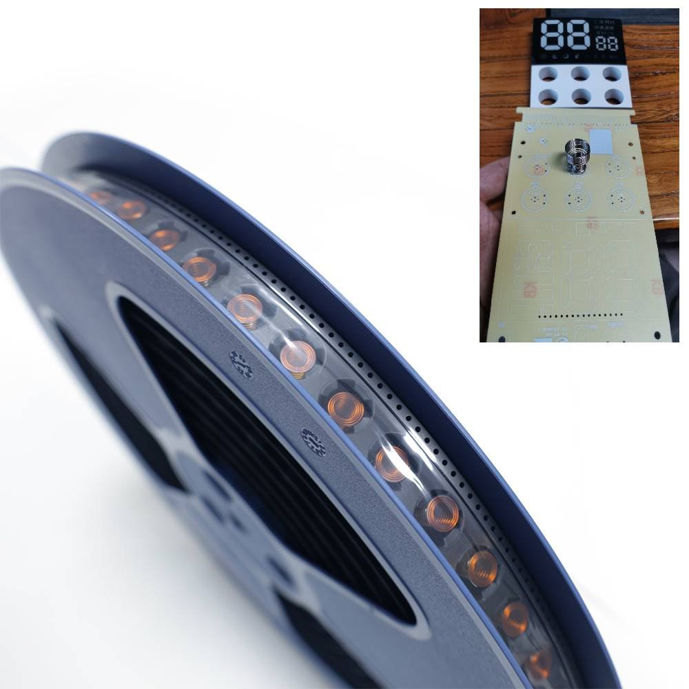 Good Quality Small Compression Spring Keyboard Plate 17 Mm Spring Button In Foshan