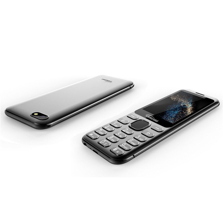 Best 2.8 inch very slim metal frame mobile keypad phone
