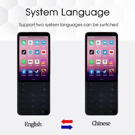 2024 Wholesale Smart Phone Duoqin F22 Pro 4G 5G Anti-addiction Duoqin Keypad Phone