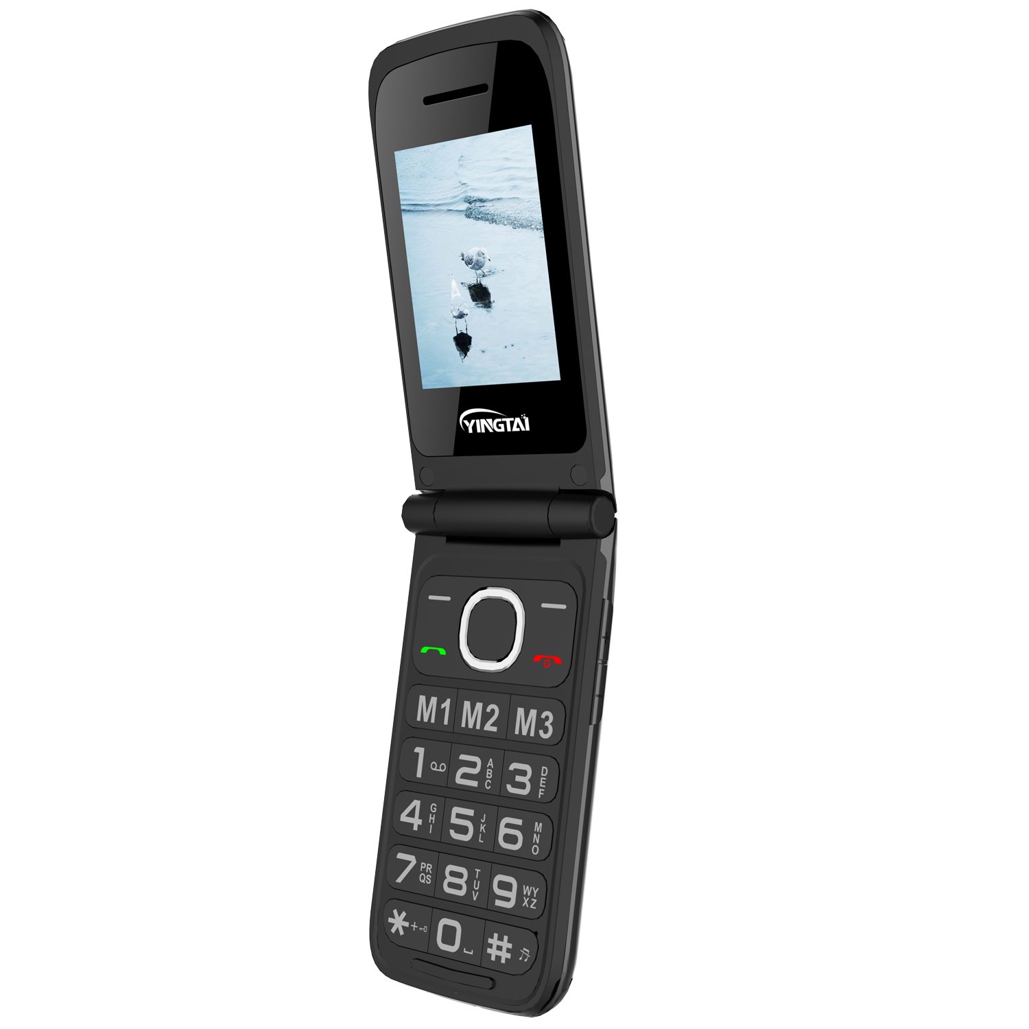 4G 2.4 inch Small Size Big Button High Sound Dual Sim Senior Elderly Flip Cell Mobile Phones Basic Phone