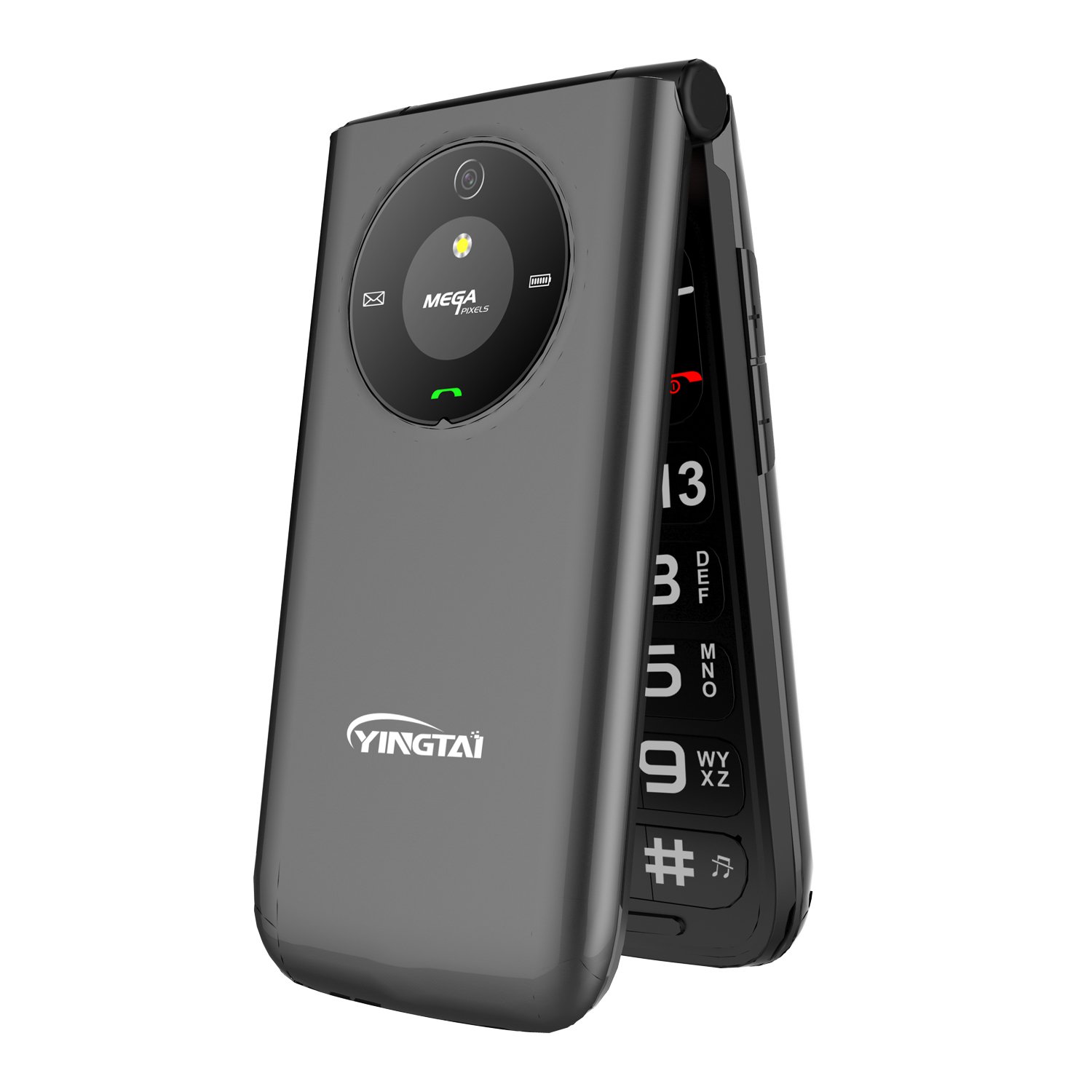 4G 2.4 inch Small Size Big Button High Sound Dual Sim Senior Elderly Flip Cell Mobile Phones Basic Phone