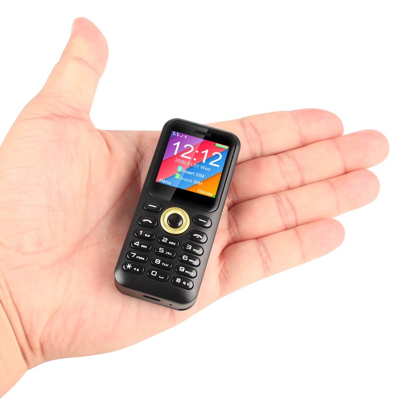 Cute Small Mini Size handphone 1.33 Inch IPS Dual SIM Card Wholesale Small Mini Keypad Mobile Phone