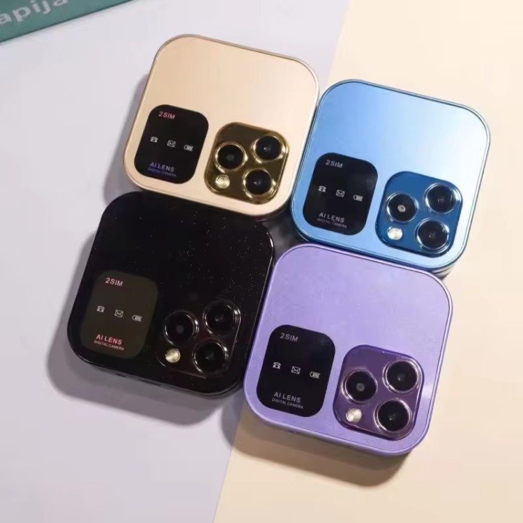Flip Mini Mobile Phone Phone Mini Porket Phone Tiny Keypad Cellphone I16 PRO