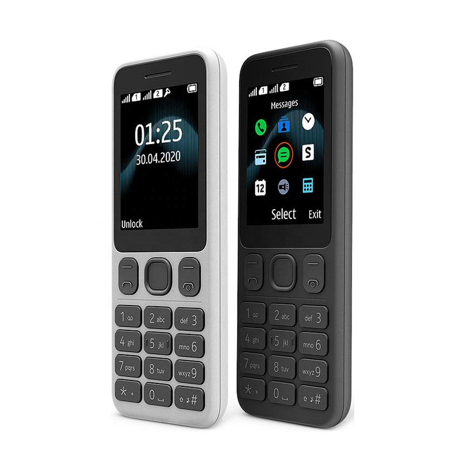 Cheap feature phone GSM For Nokia 125 Original used mobile phones Unlock Bar keypad cellphone wholesale 216 105 106 6310