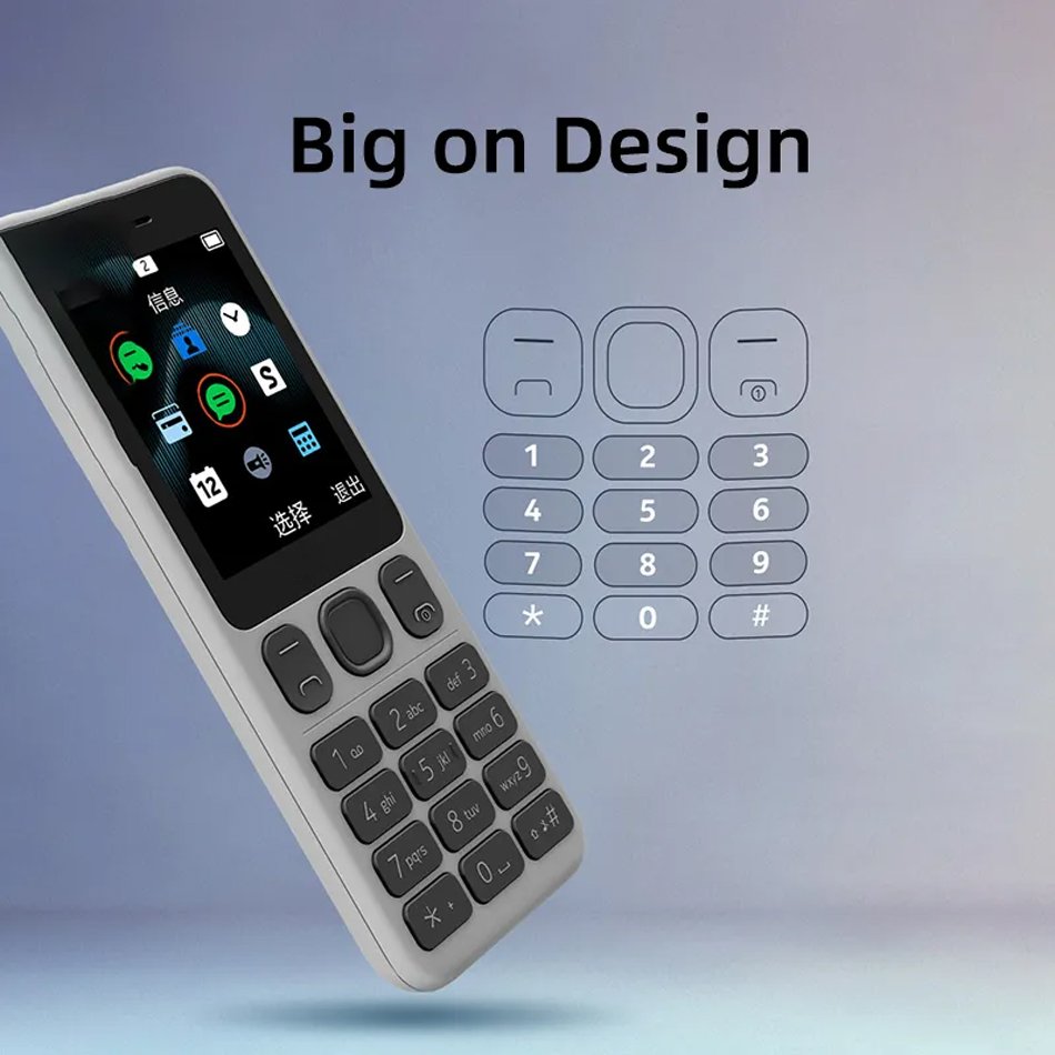 Cheap feature phone GSM For Nokia 125 Original used mobile phones Unlock Bar keypad cellphone wholesale 216 105 106 6310