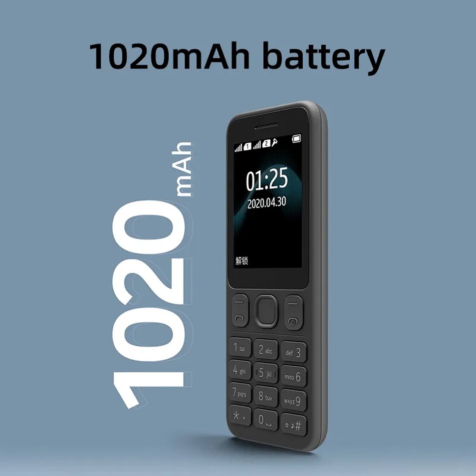 Cheap feature phone GSM For Nokia 125 Original used mobile phones Unlock Bar keypad cellphone wholesale 216 105 106 6310