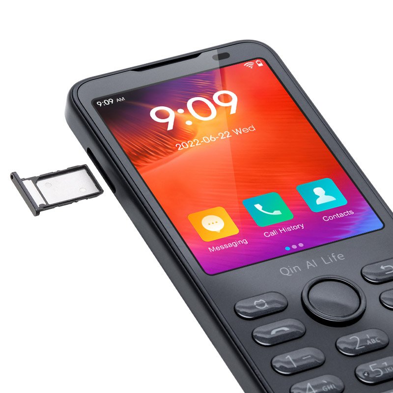 Qin F21 Pro 2.8 Inch Touch Screen 4G Volte Keypad Android Mobile Phone with Whatsapp