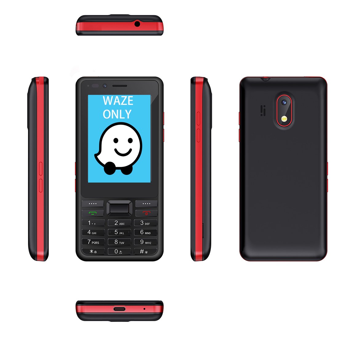 2.8 Inch Touch And Basic Whatsapp With Phones 2024 Feature Wifi Best Mobile Keypad 4G Cell Manufacturer Android Button Phone