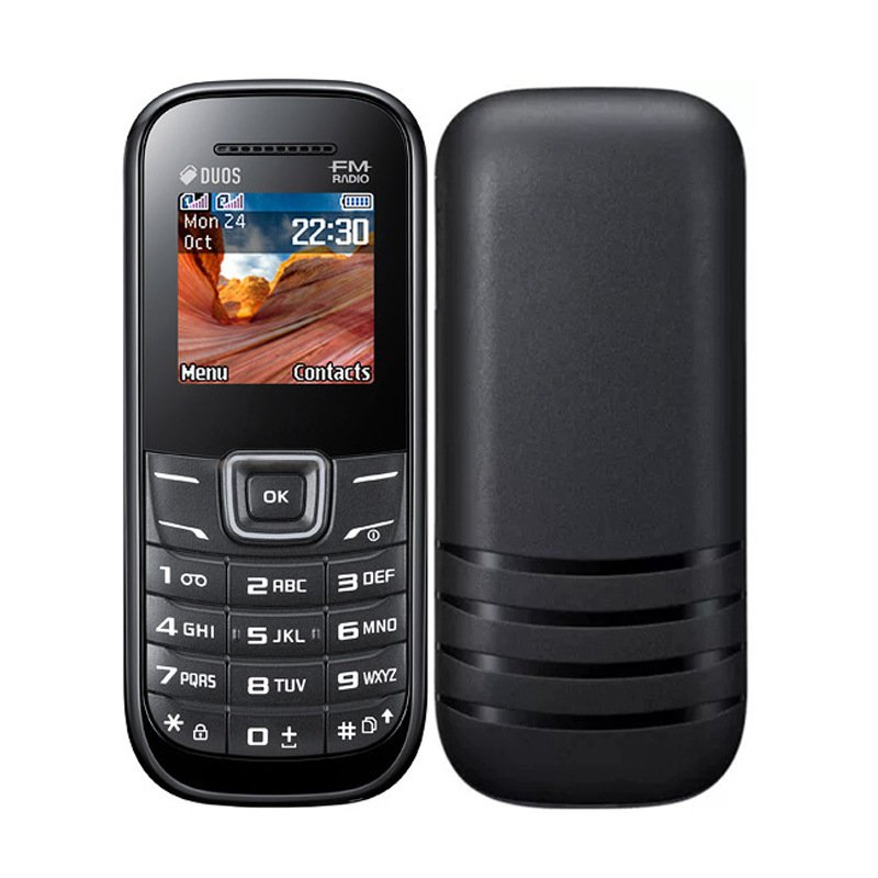 Water mobile phone Feature phone For Sumsang E1207Y GSM mobile phone 2G Dual SIM Low Price Telephone Cellular