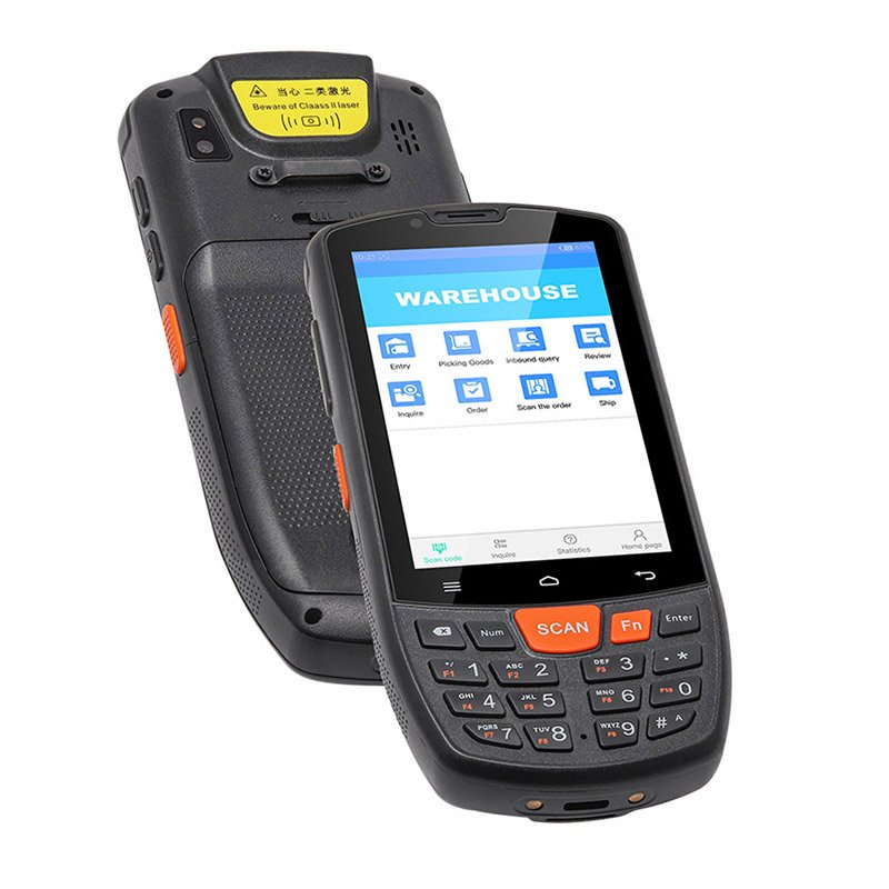 UNIWA HS006 Professional Industrial Android Mobile Computer Classical Keyboard Touch Screen with LTE IP65 Professional Scanner