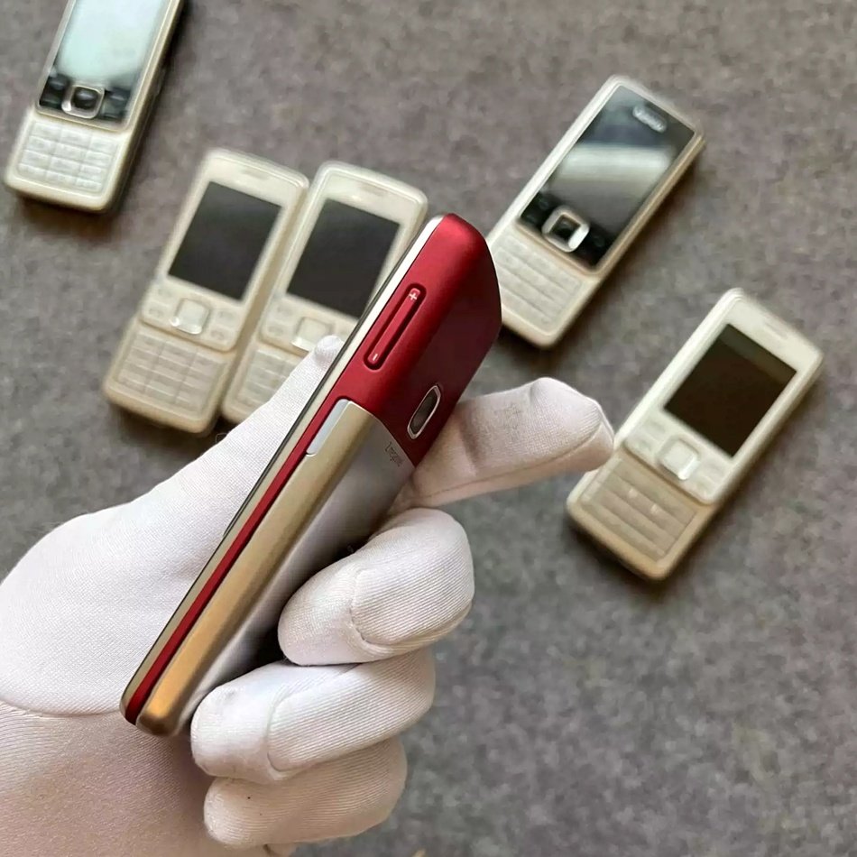 Low end Cheap phone For Nokia 6300 Original keypad used mobile phones wholesale 6310 3310 106 105 150 216 feature Bar phone