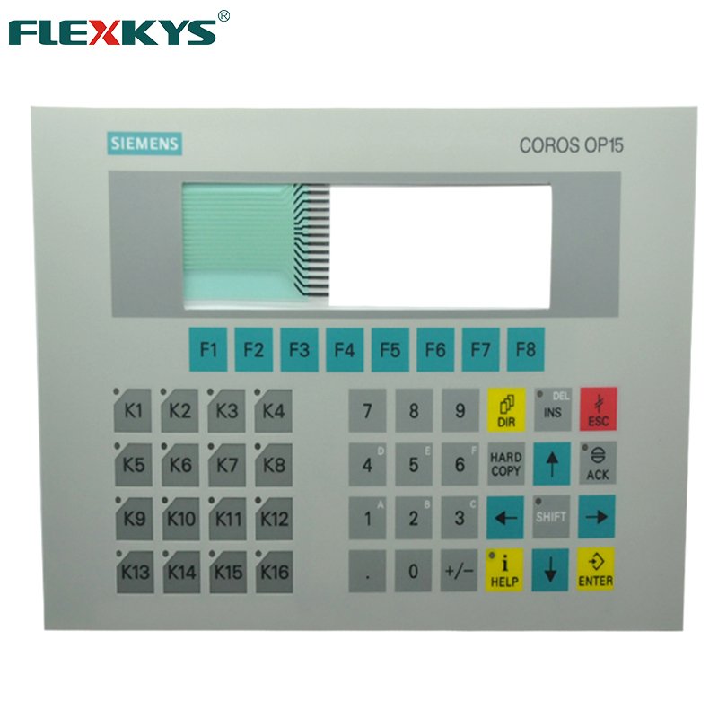 Embossed Keys Metal Dome Tactile Membrane Keyboard Switch For Barcode Scale