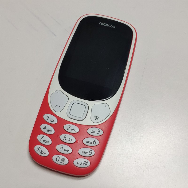 New cross-border mobile phone 3310 2.4 non intelligent straight board elderly dual card function phone